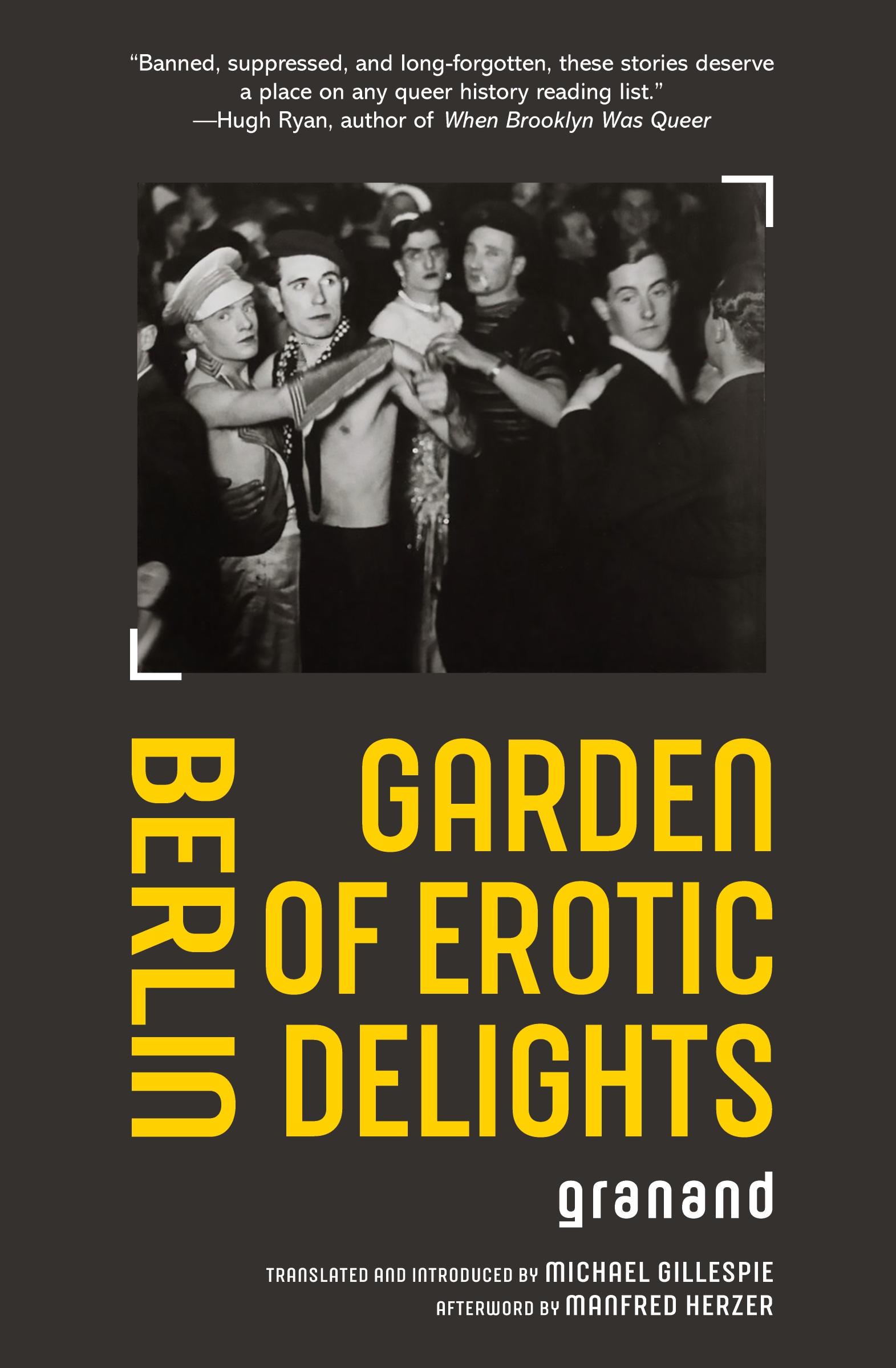 Vorderes Coverbild Berlin Garden of Erotic Delights
