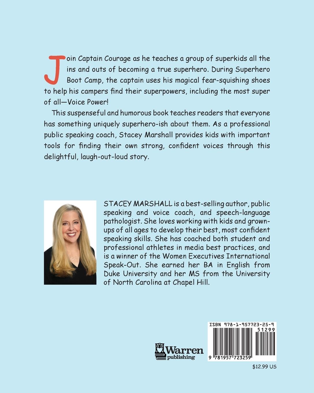 Rückseitencover Captain Courage's Superhero Boot Camp