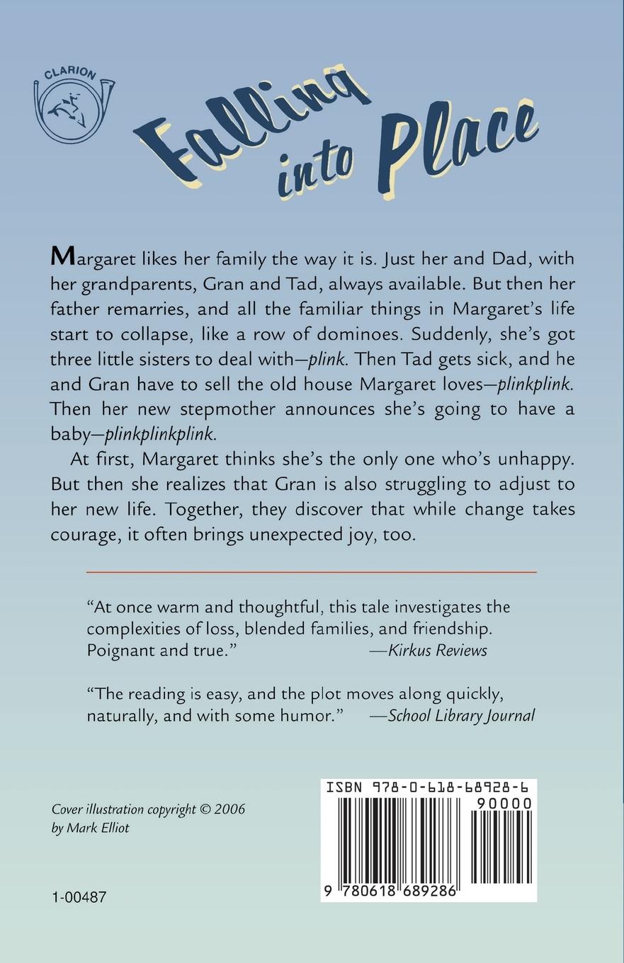 Rückseitencover Falling Into Place