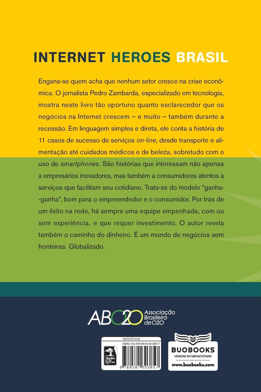 Rückseitencover Internet Heroes Brasil