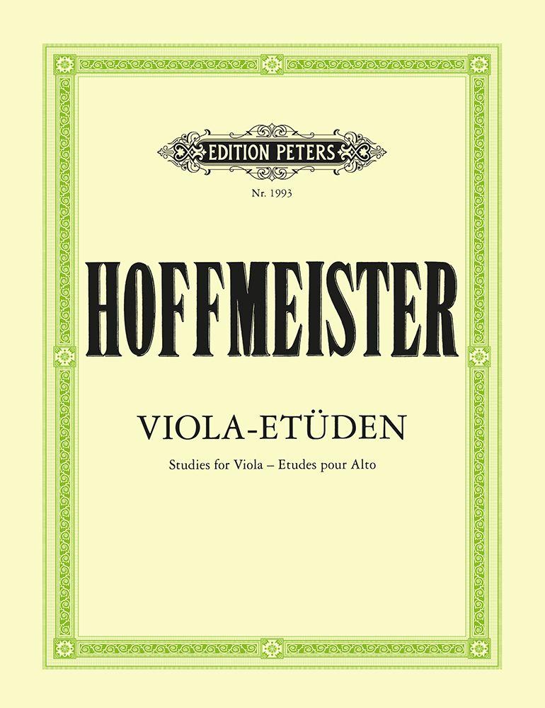 Vorderes Coverbild 12 Studies for Viola