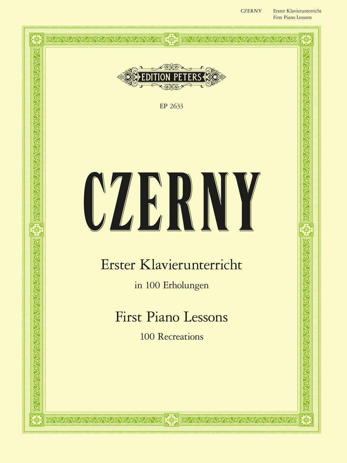 Vorderes Coverbild First Piano Lessons