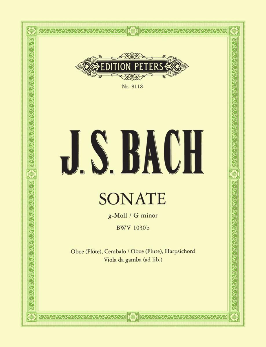 Vorderes Coverbild Sonata in G minor BWV 1030b