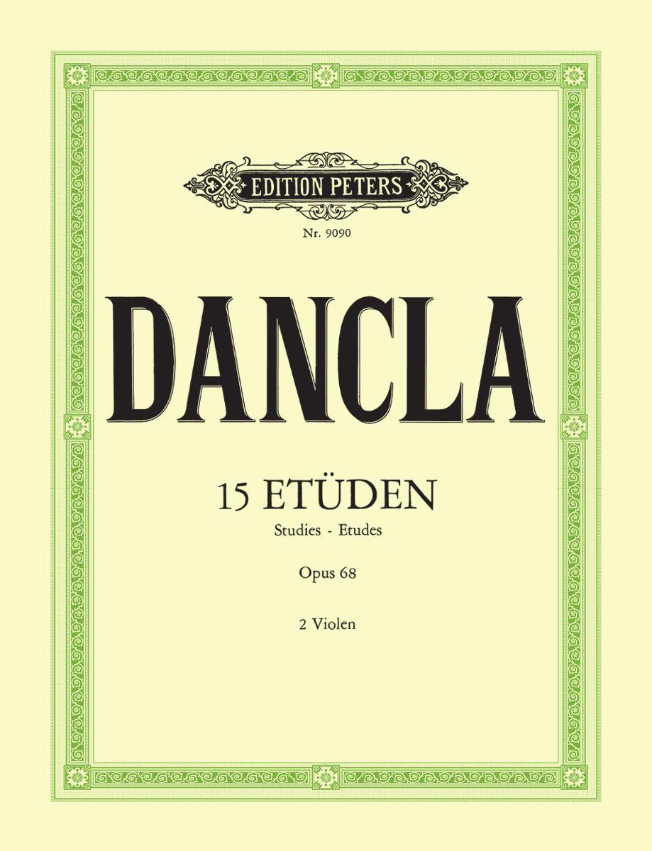 Vorderes Coverbild 15 Studies Op. 68 for 2 Violas