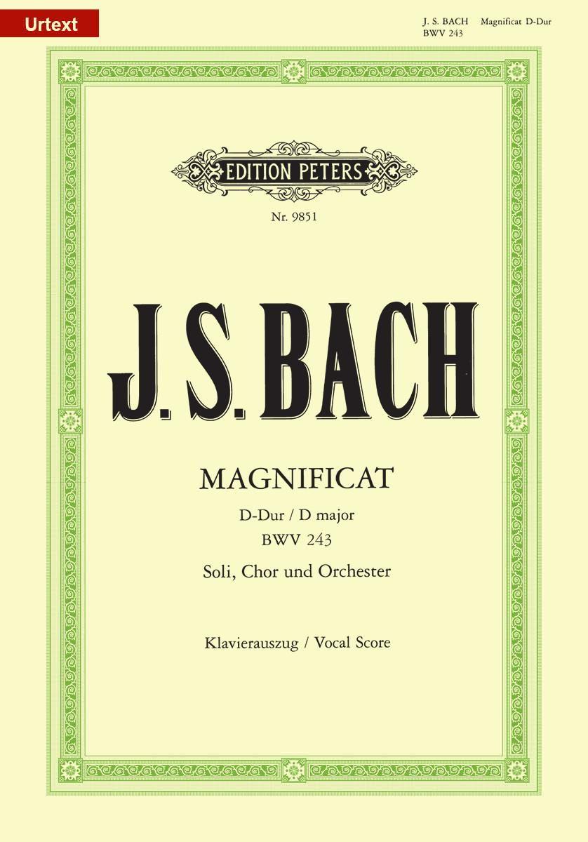 Vorderes Coverbild Magnificat in D BWV 243