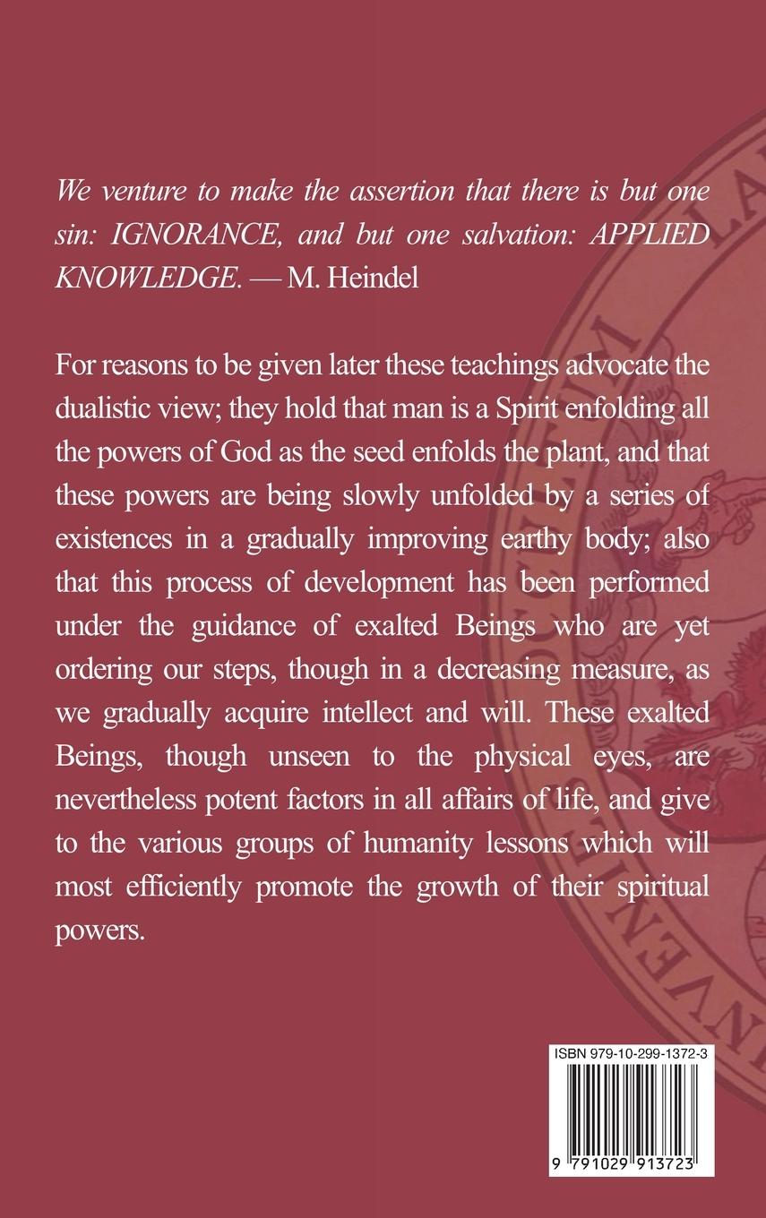 Rückseitencover The Rosicrucian Mysteries