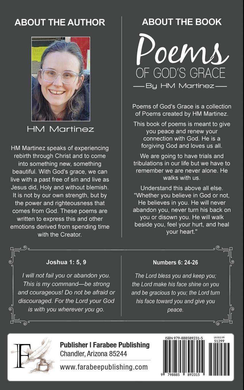 Rückseitencover Poems of God's Grace