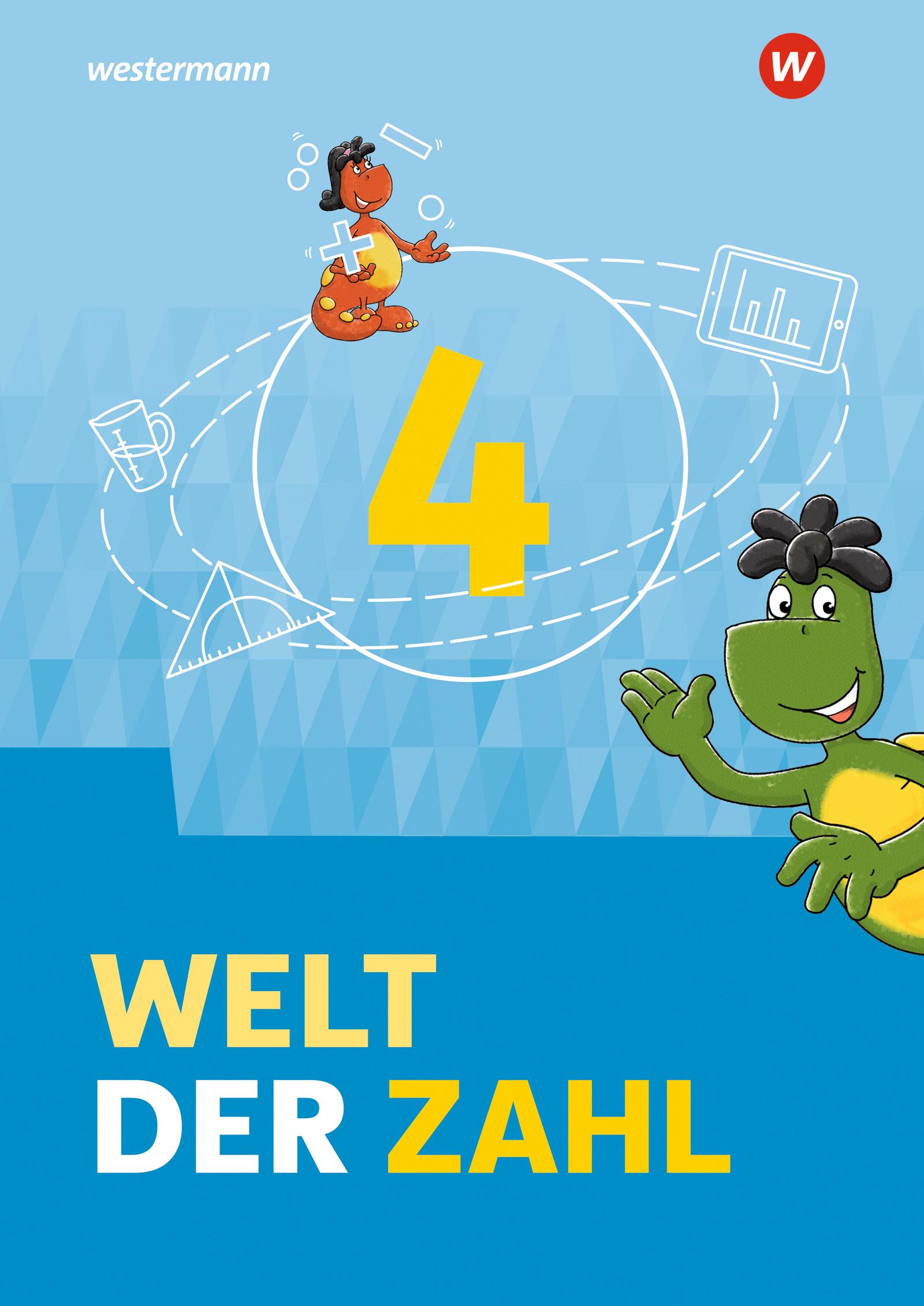 Vorderes Coverbild Welt der Zahl 4. Schulbuch. Allgemeine Ausgabe