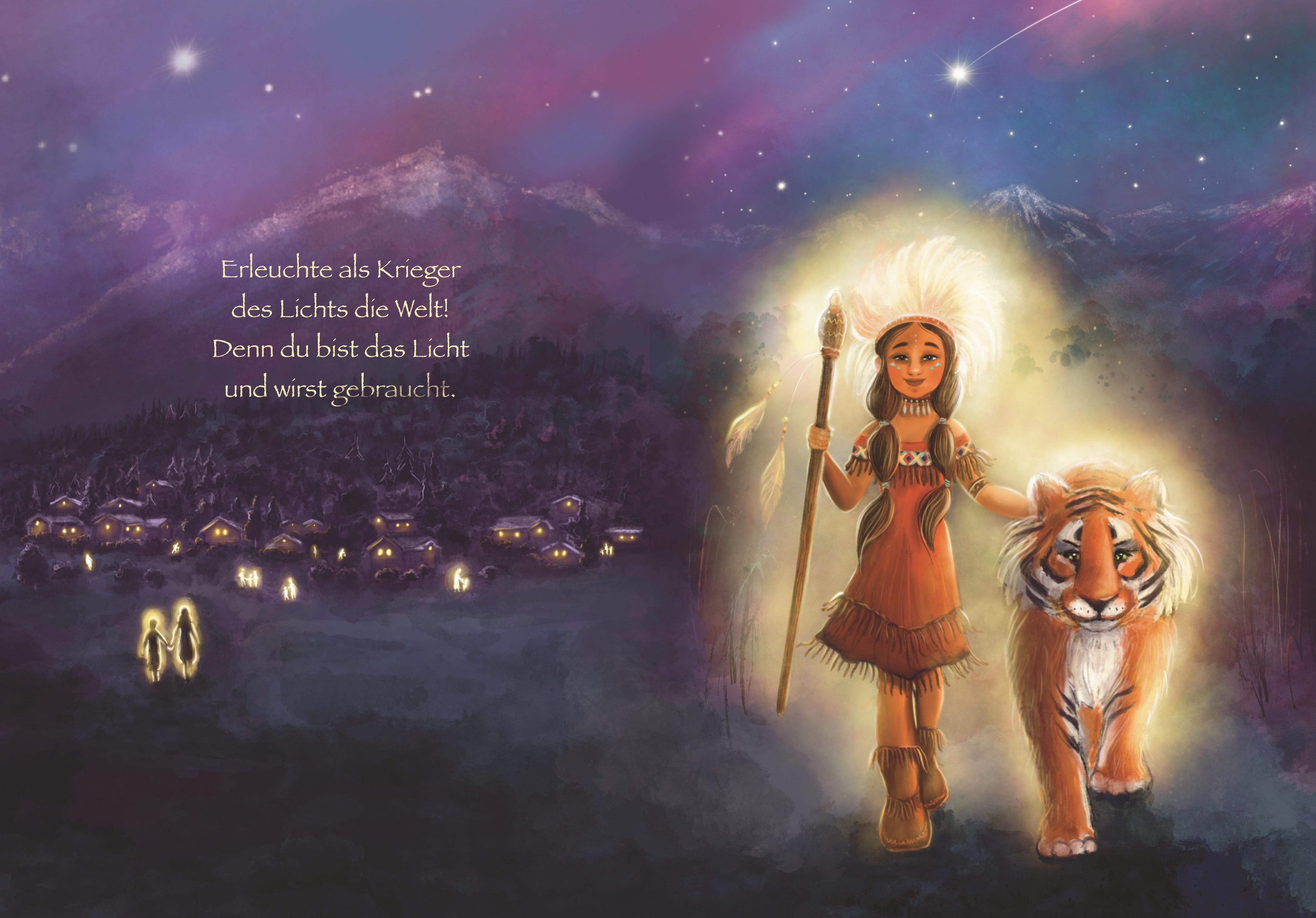 Beispielinhalt (Bild) Sei ein Krieger des Lichts