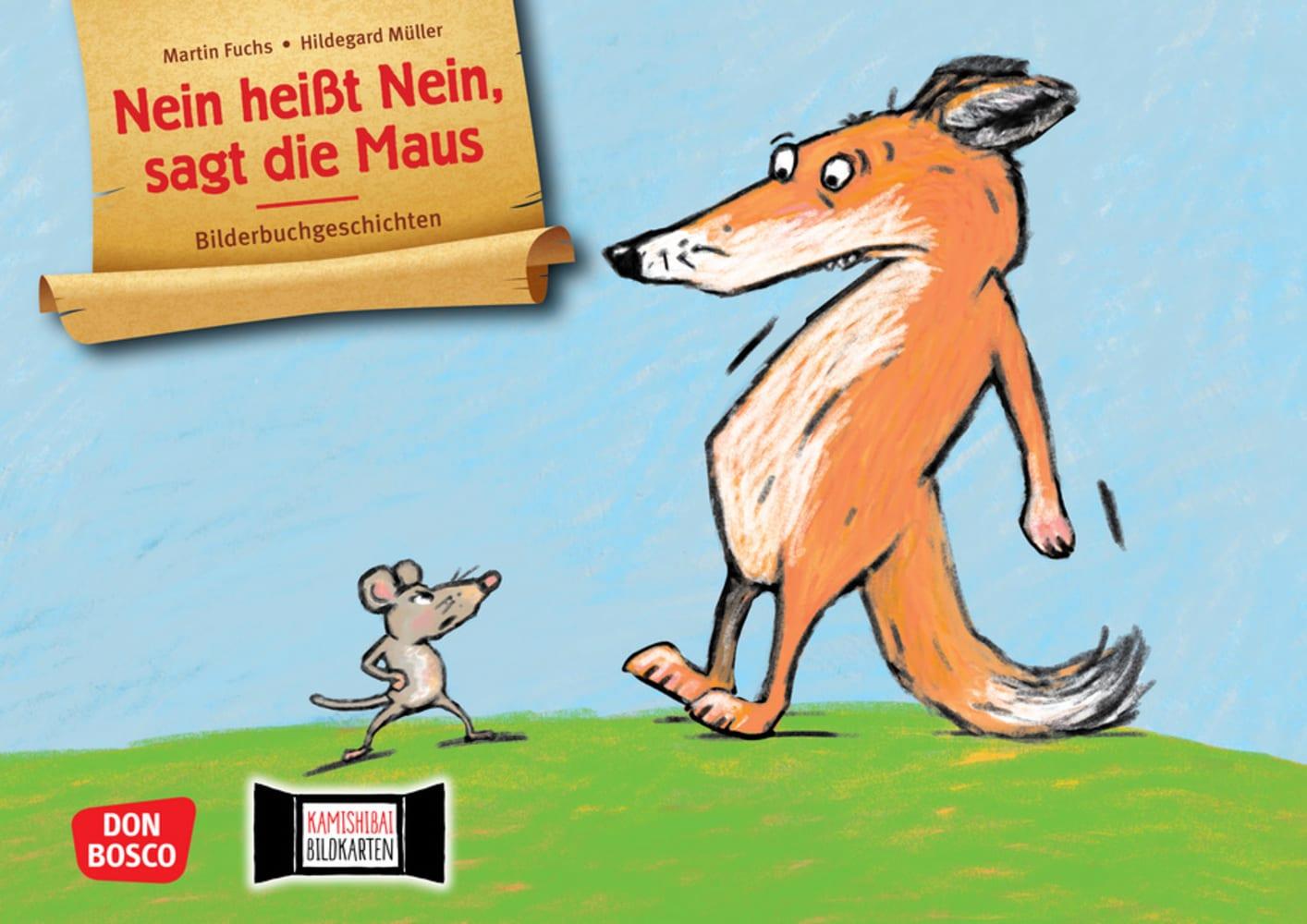 Vorderes Coverbild Nein heißt Nein, sagt die Maus. Kamishibai Bildkartenset