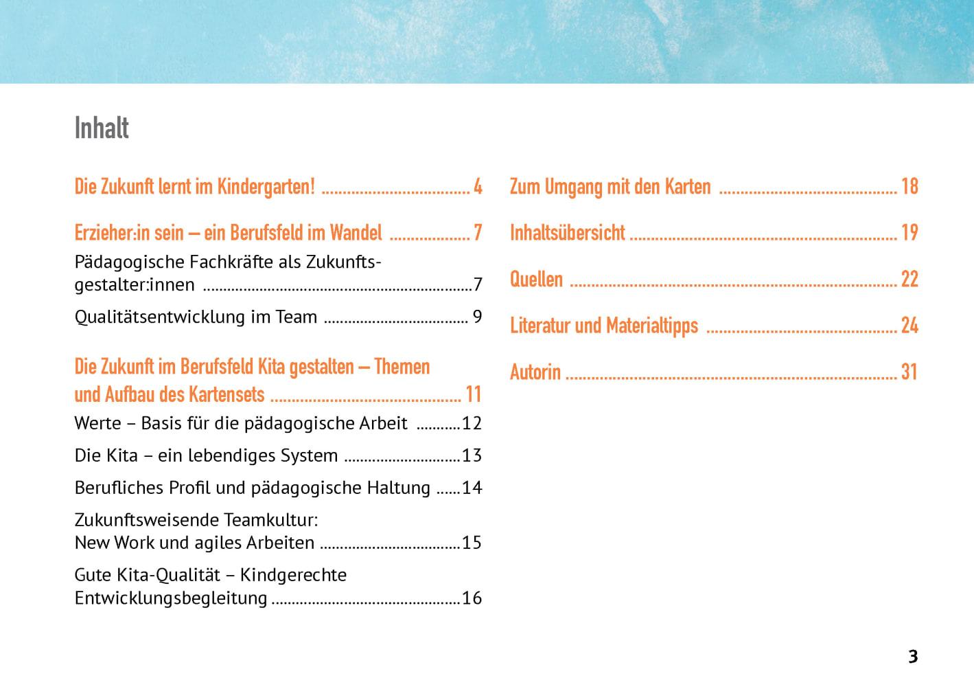 Beispielinhalt (Bild) Erzieher:in sein