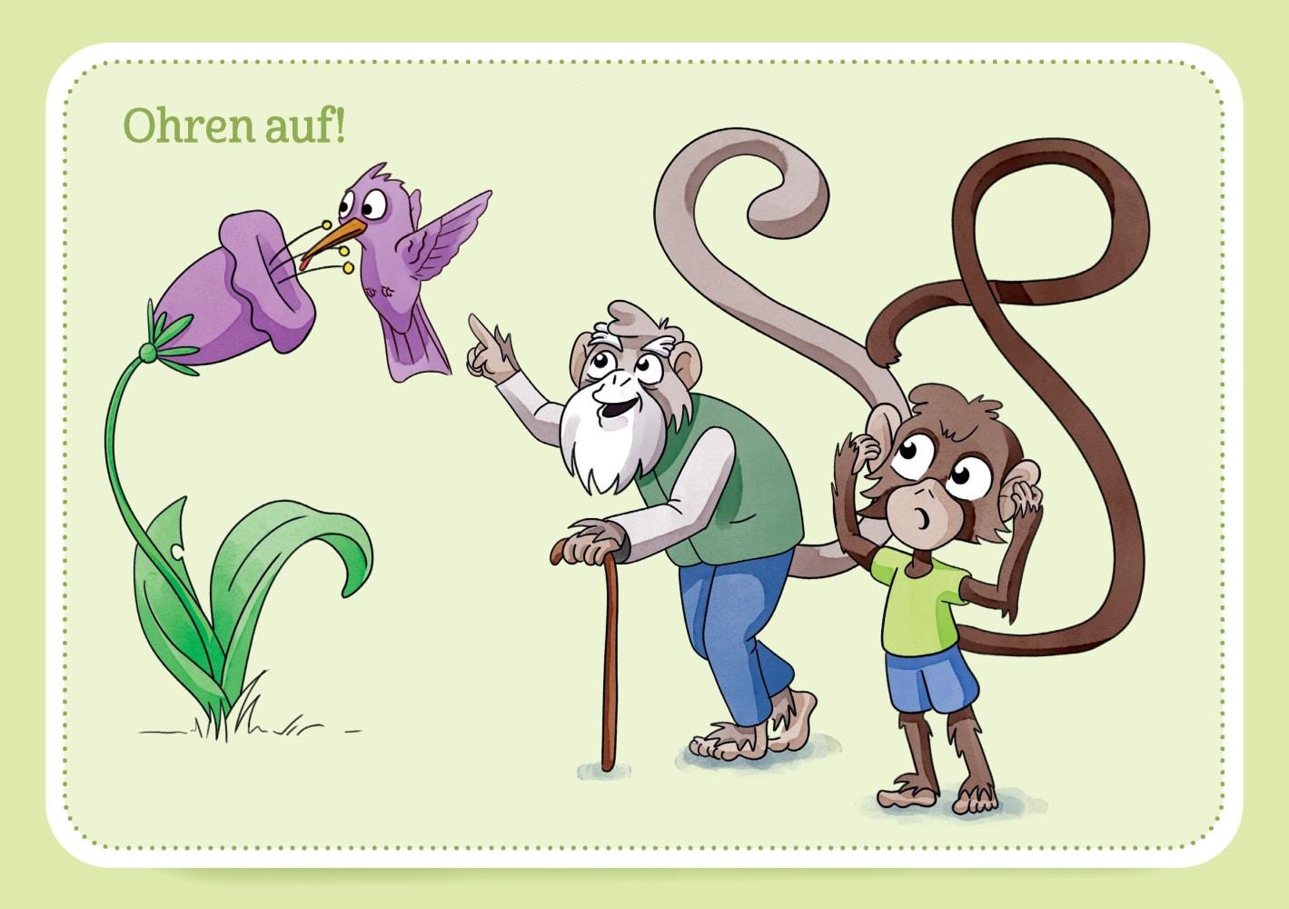 Beispielinhalt (Bild) 30 Kinesiologie-Mitmachgeschichten. Blockaden lösen und Balance finden