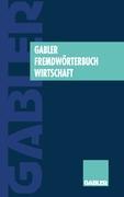 Vorderes Coverbild Gabler Fremdwörterbuch Wirtschaft