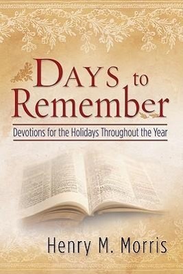 Vorderes Coverbild Days to Remember, Devotions for the Holidays Throughout the Year.