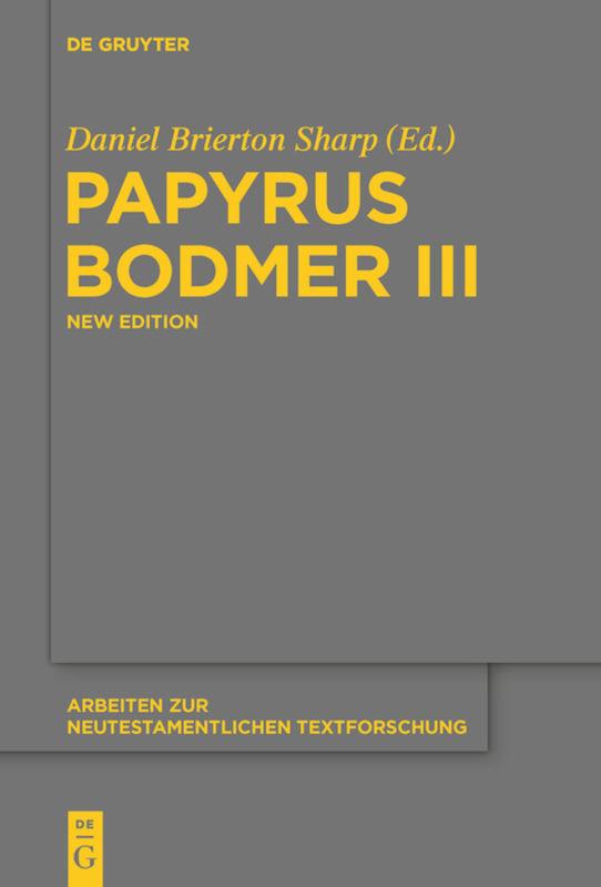 Vorderes Coverbild Papyrus Bodmer III