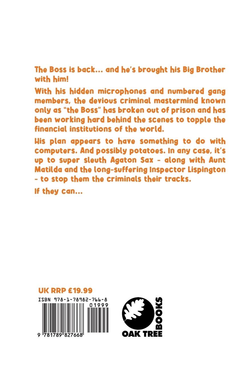 Rückseitencover Agaton Sax and the London Computer Plot