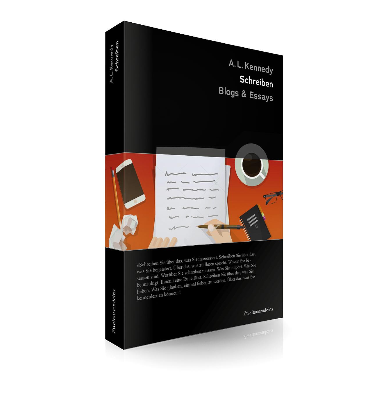 Vorderes Coverbild Schreiben. Blogs & Essays