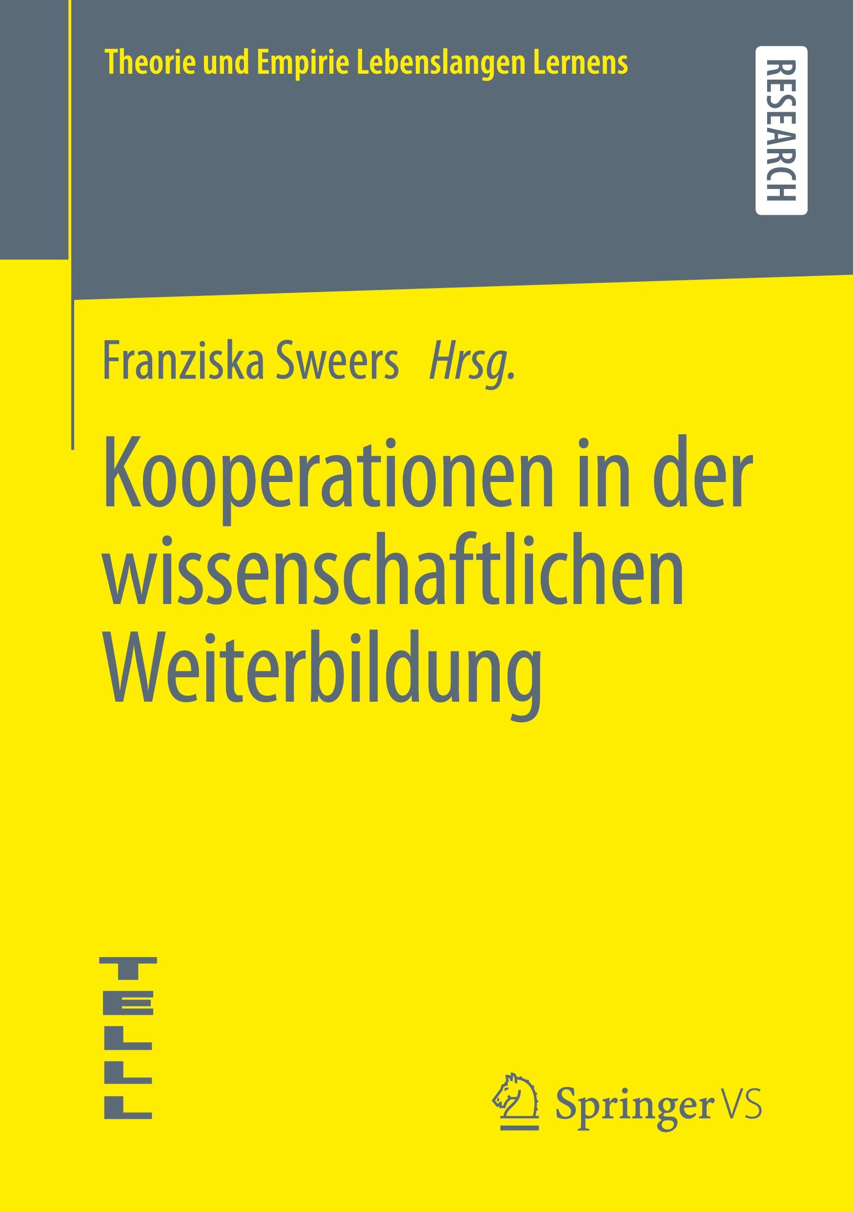 Vorderes Coverbild Kooperationen in der wissenschaftlichen Weiterbildung