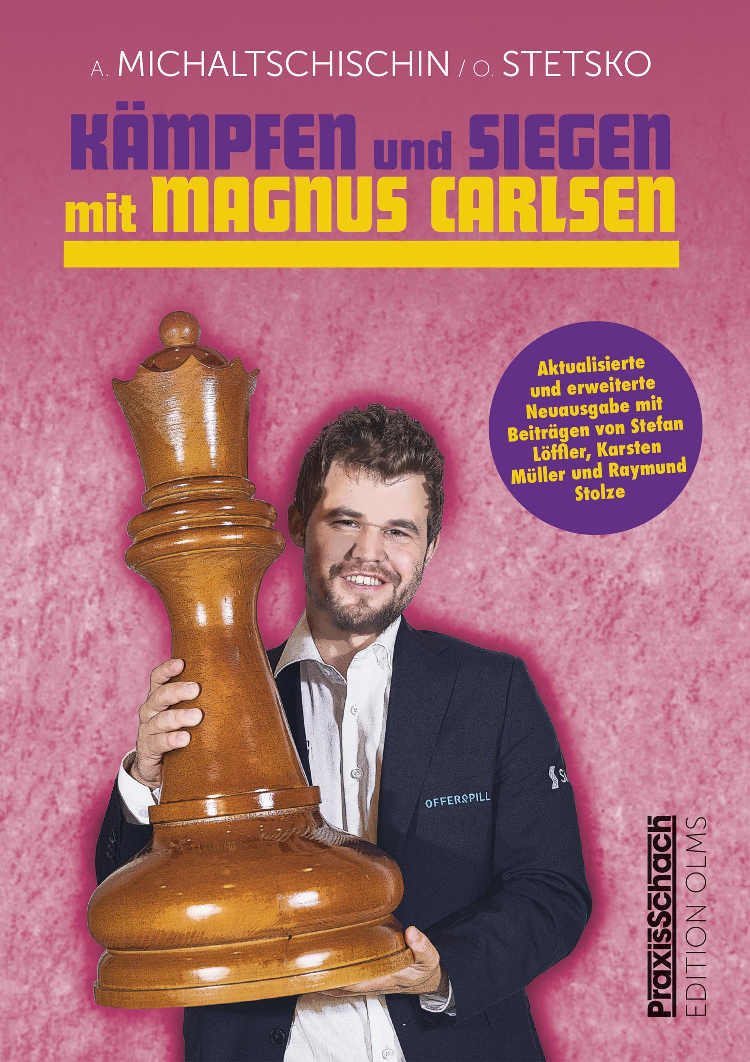 Vorderes Coverbild Kämpfen und Siegen mit Magnus Carlsen