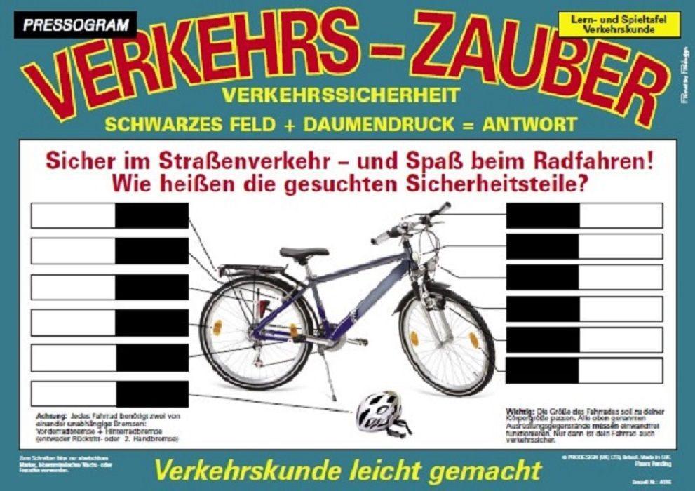 Beispielinhalt (Bild) PRESSOGRAM Zaubertafel - Verkehrssicherheit