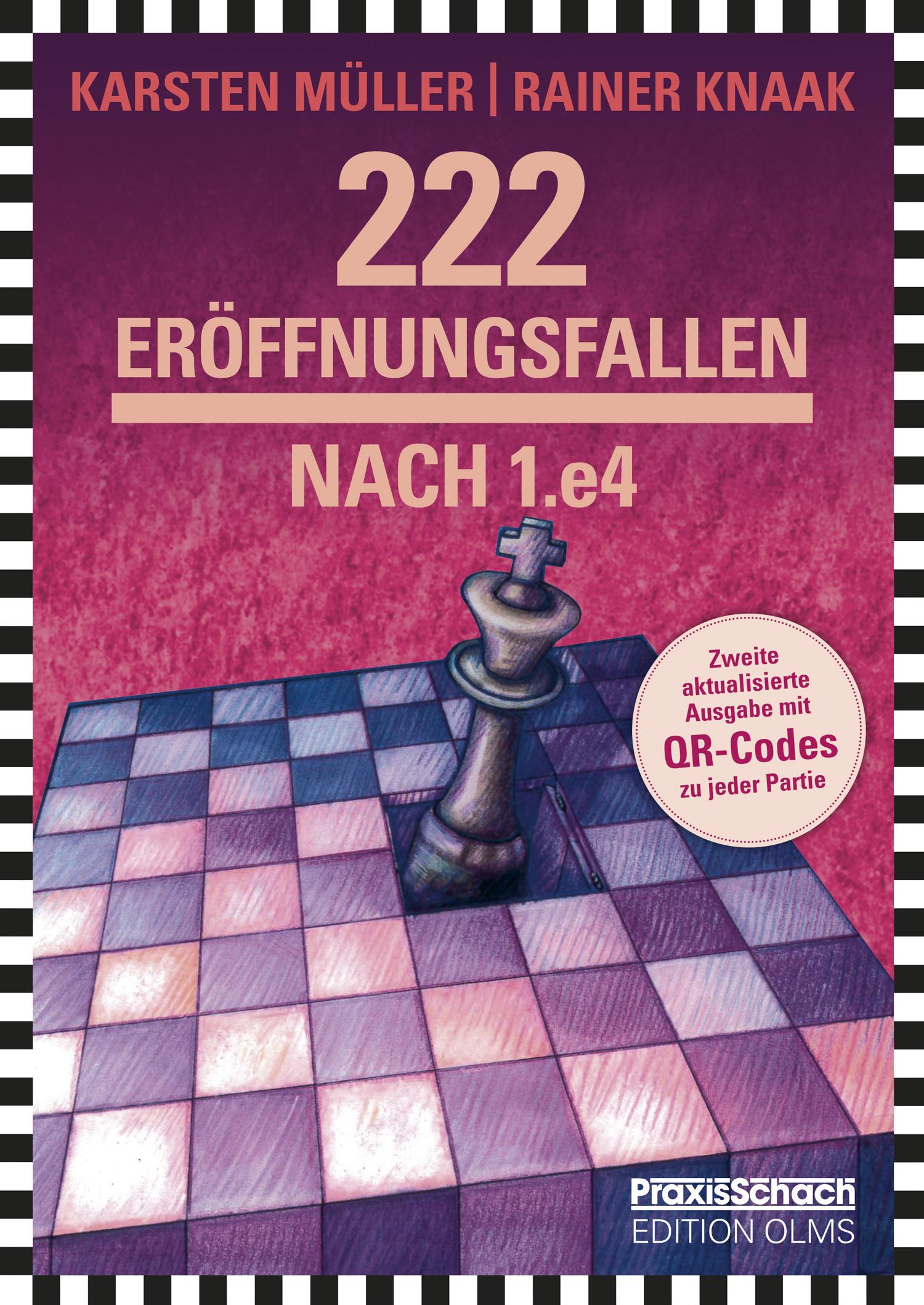 Vorderes Coverbild 222 Eröffnungsfallen nach 1.e4