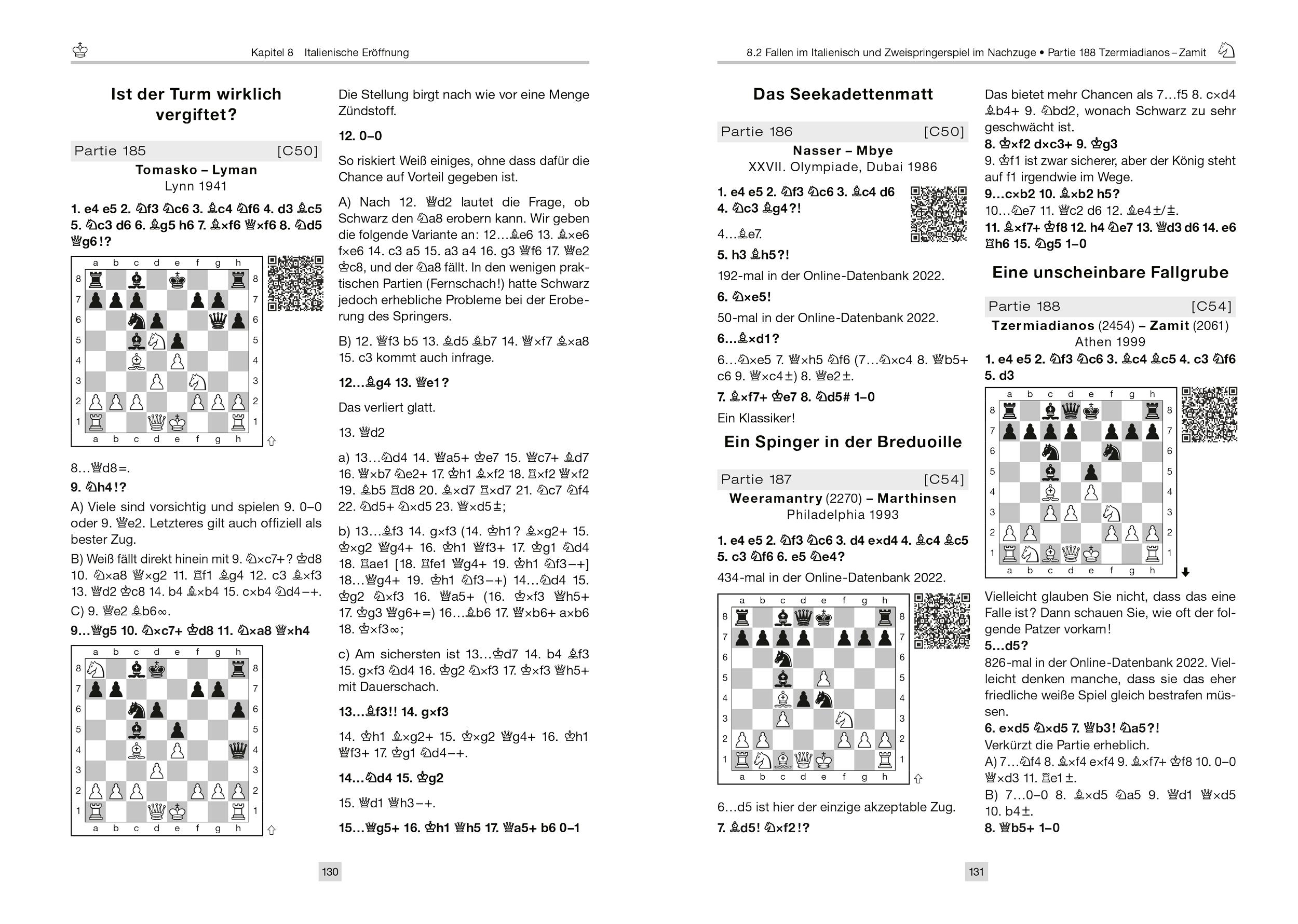 Beispielinhalt (Bild) 222 Eröffnungsfallen nach 1.d4