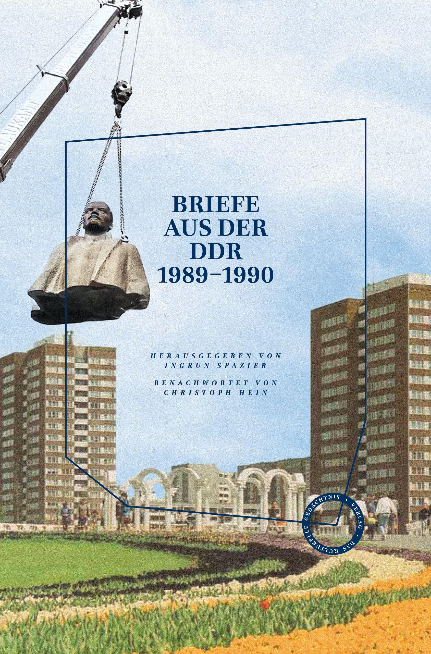 Vorderes Coverbild Briefe aus der DDR