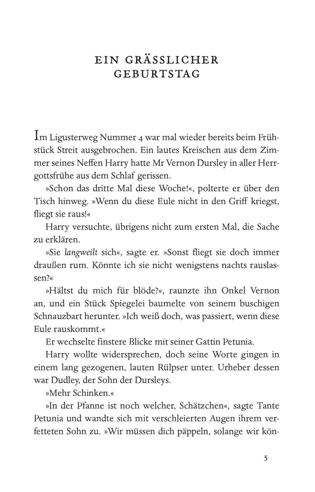 Beispielinhalt (Bild) Harry Potter 2 und die Kammer des Schreckens