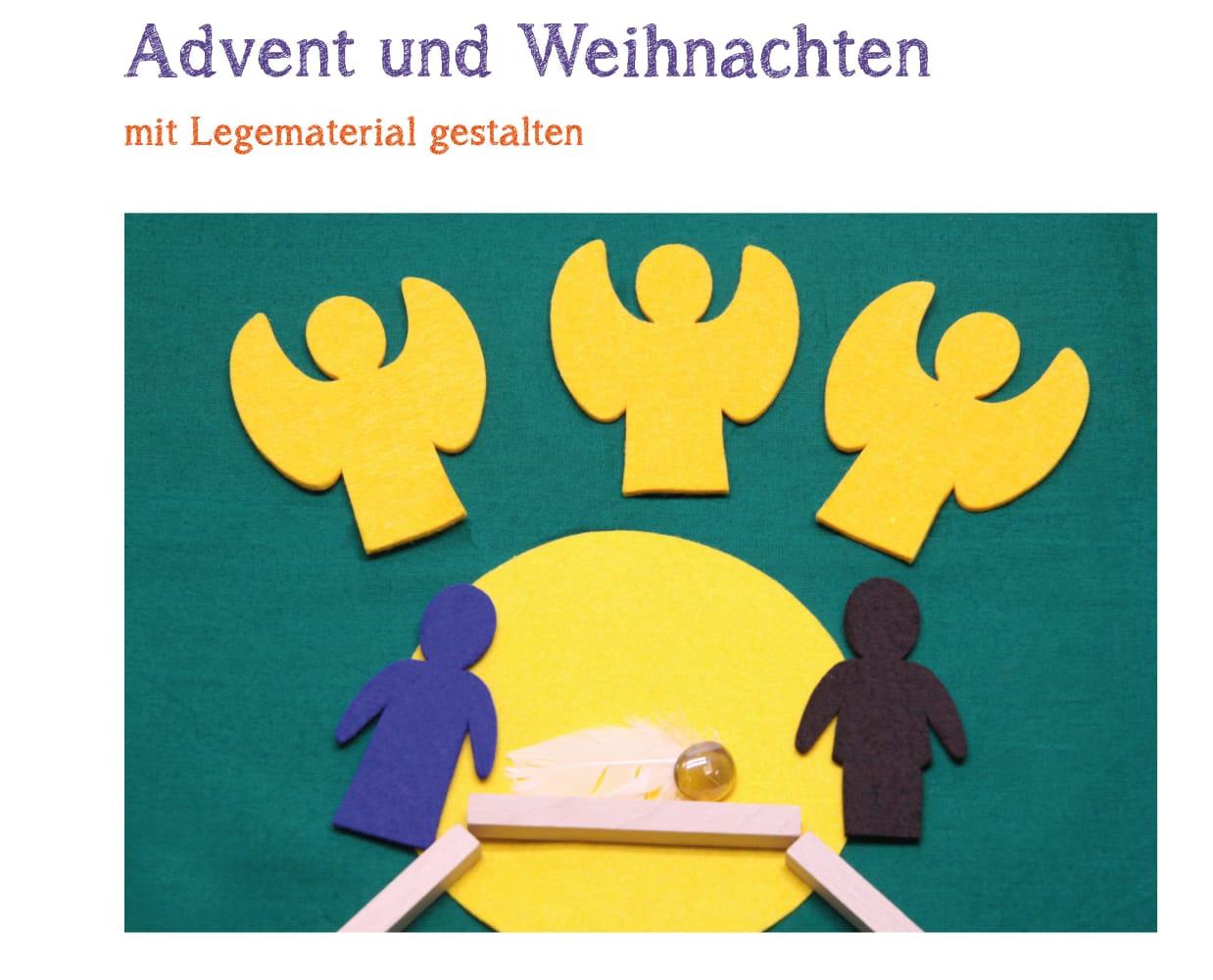 Beispielinhalt (Bild) Erzähltasche für Advent und Weihnachten