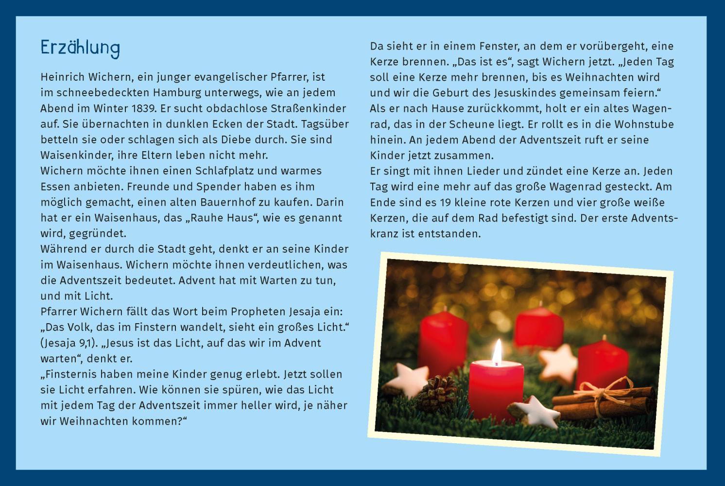 Beispielinhalt (Bild) Sternenweg nach Betlehem