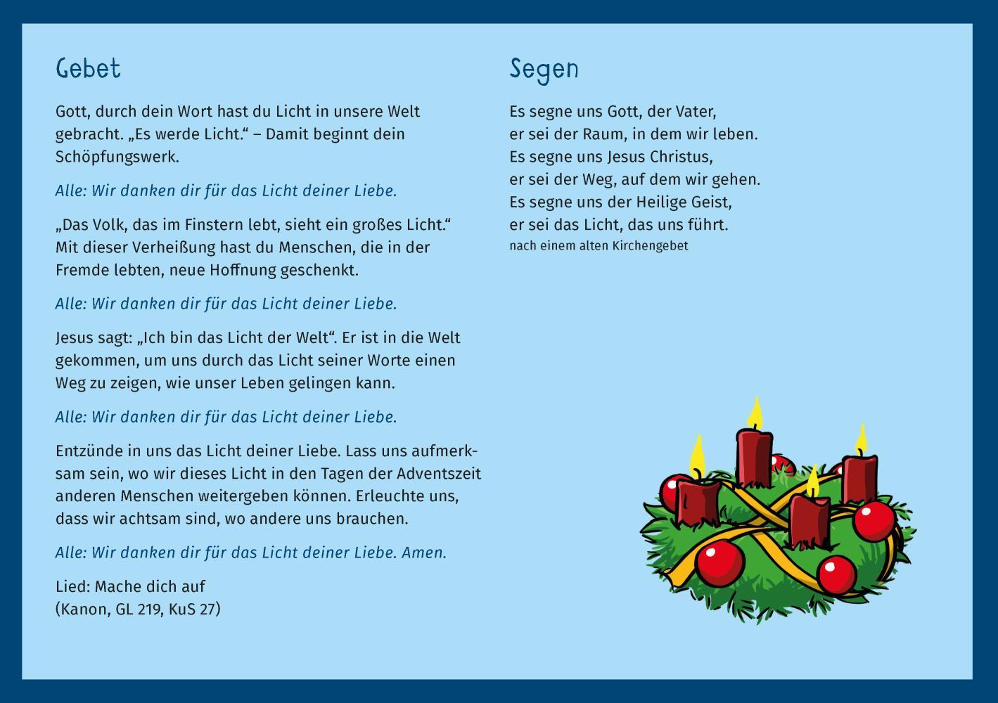 Beispielinhalt (Bild) Sternenweg nach Betlehem