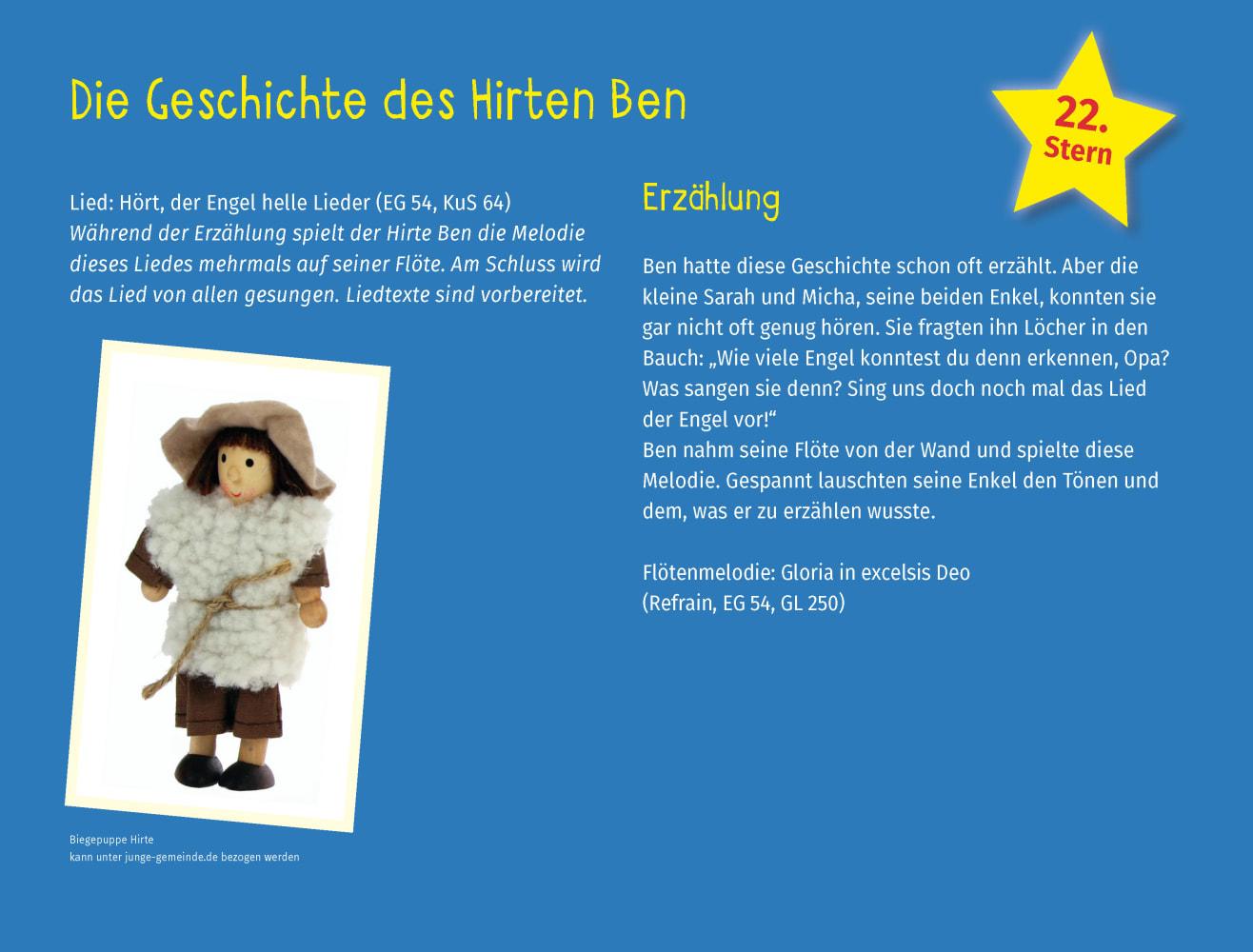 Beispielinhalt (Bild) Sternenweg nach Betlehem