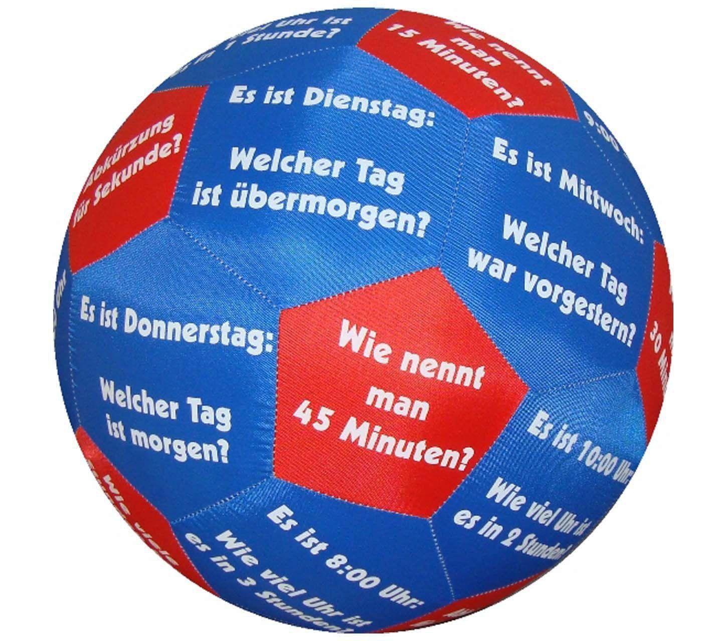 Vorderes Coverbild HANDS ON Lernspielball Zeit und Uhrzeit