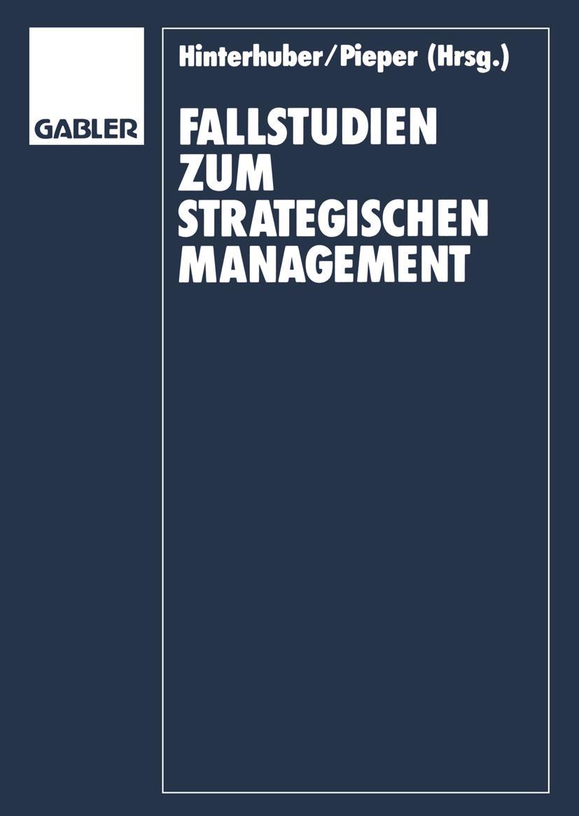 Vorderes Coverbild Fallstudien zum Strategischen Management