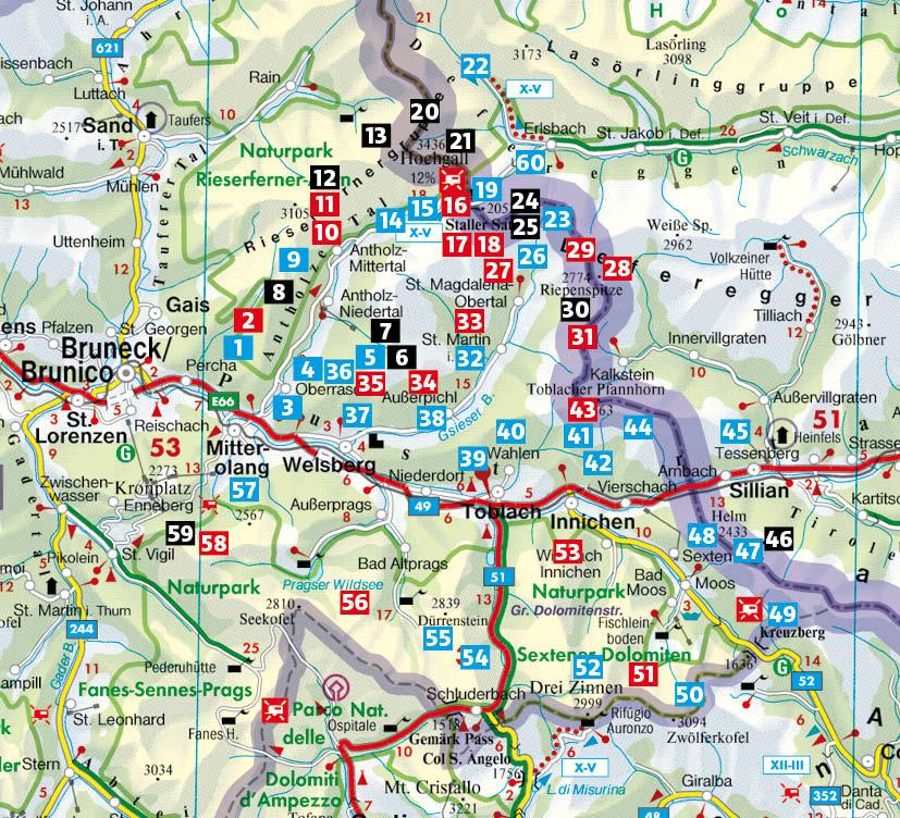 Beispielinhalt (Bild) Antholz - Gsies