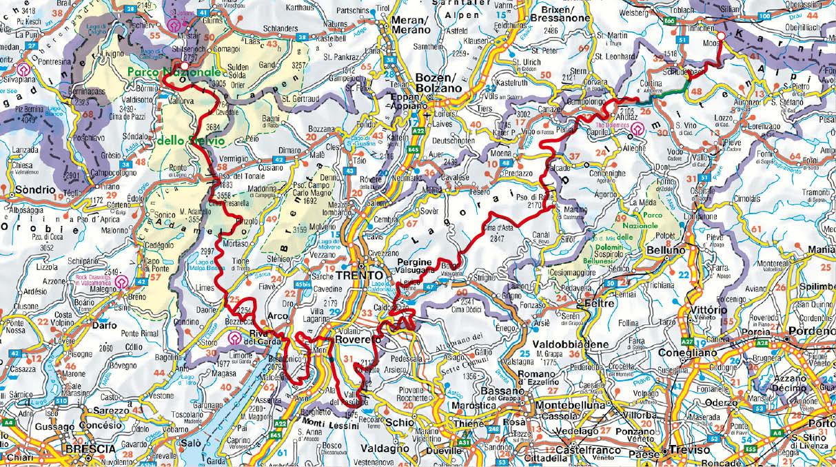 Beispielinhalt (Bild) Sentiero della Pace