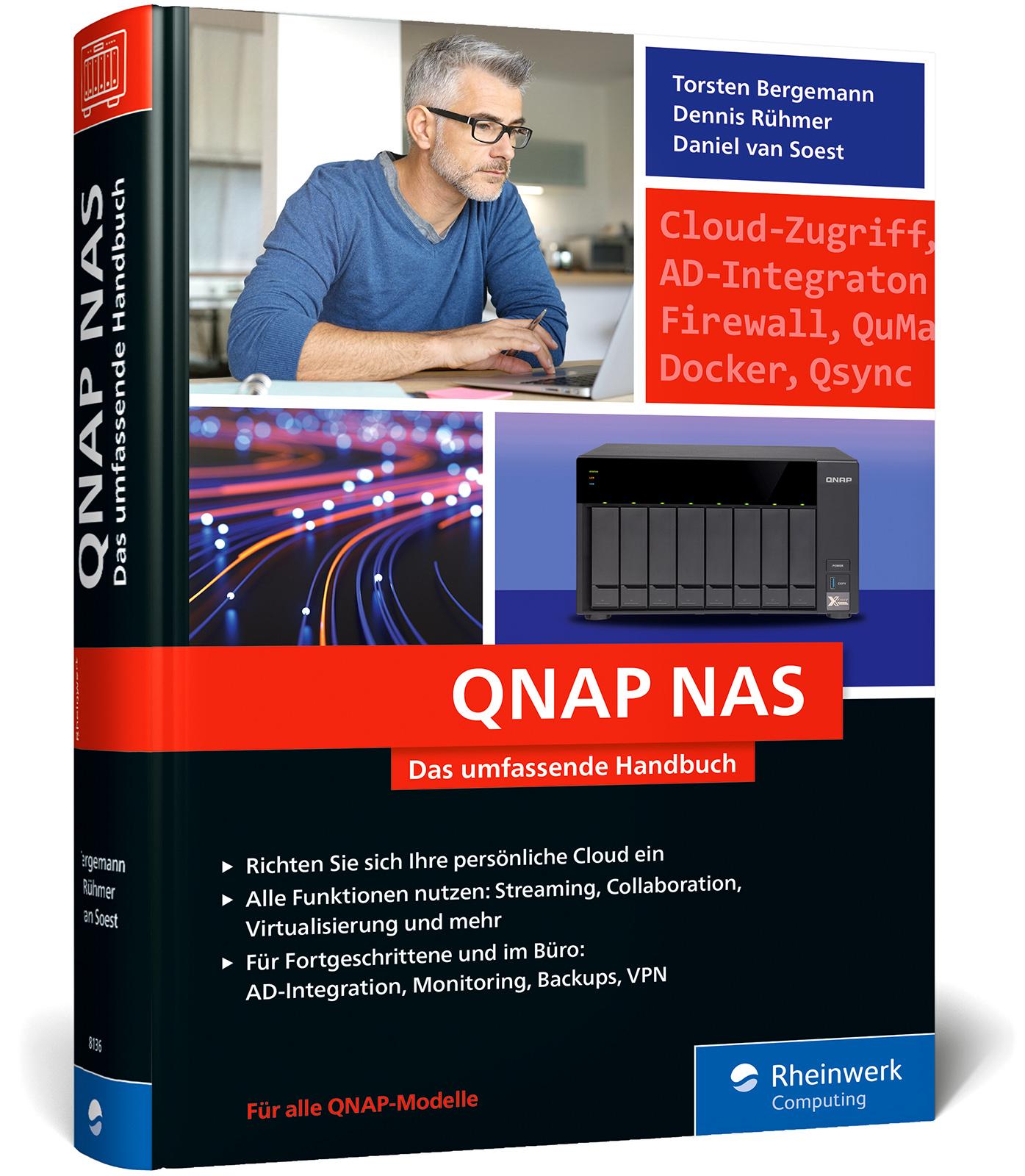 Vorderes Coverbild QNAP NAS