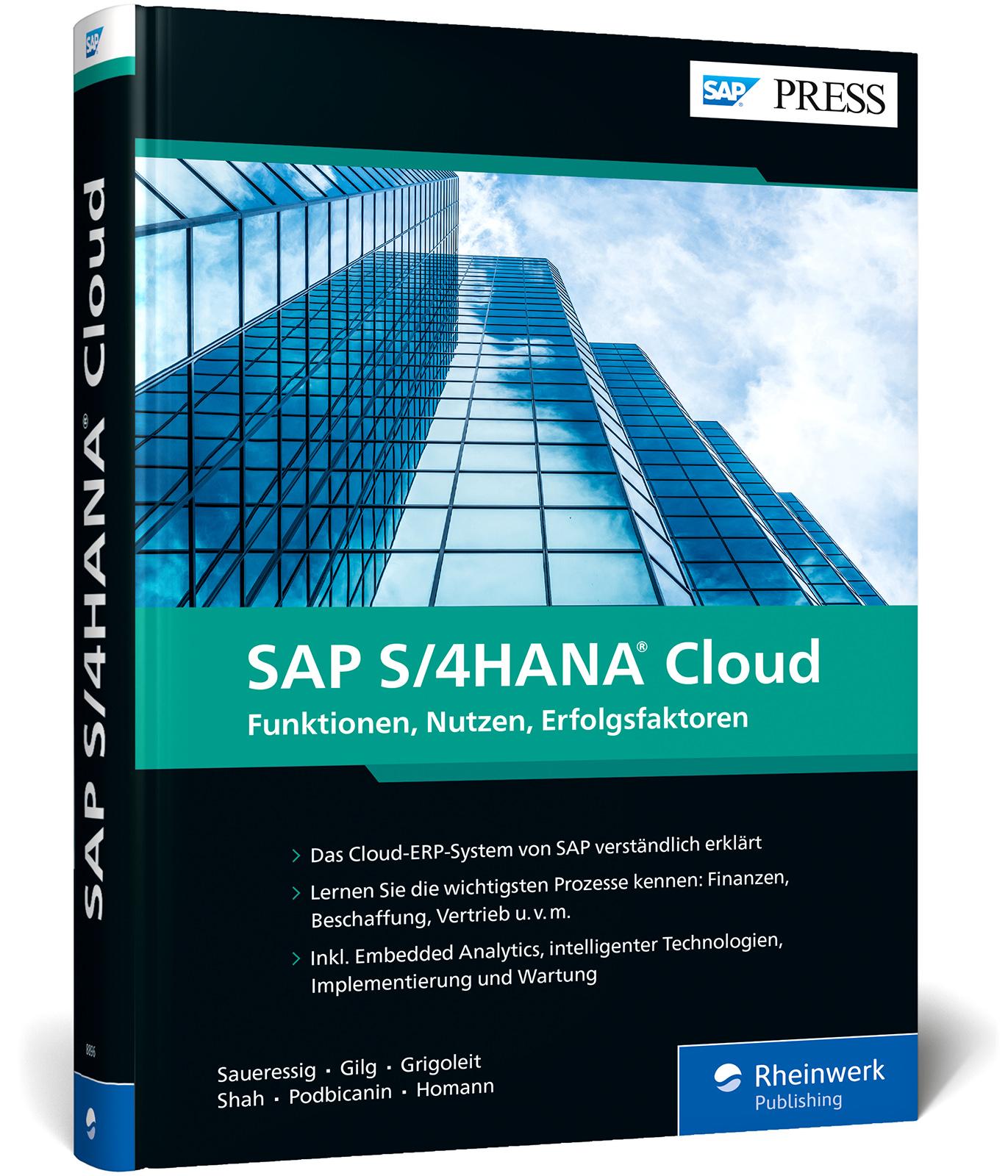 Vorderes Coverbild SAP S/4HANA Cloud