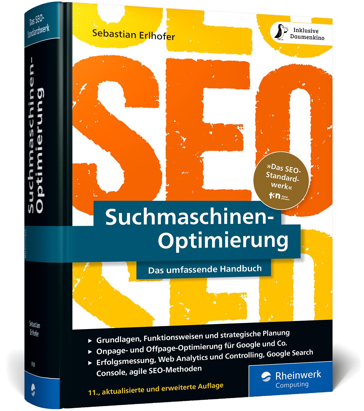 Vorderes Coverbild Suchmaschinen-Optimierung