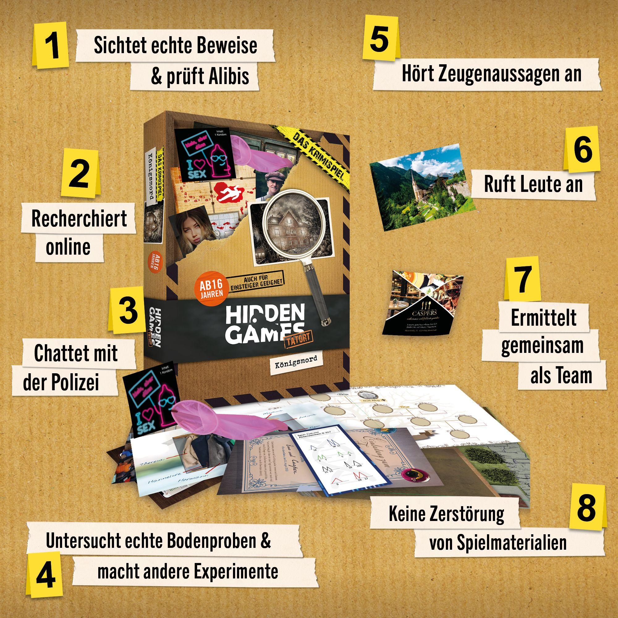 Beispielinhalt (Bild) Hidden Games Tatort: Königsmord