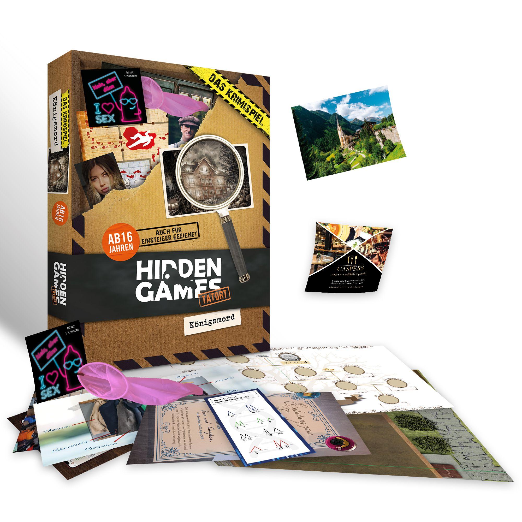 Vorderes Coverbild Hidden Games Tatort: Königsmord