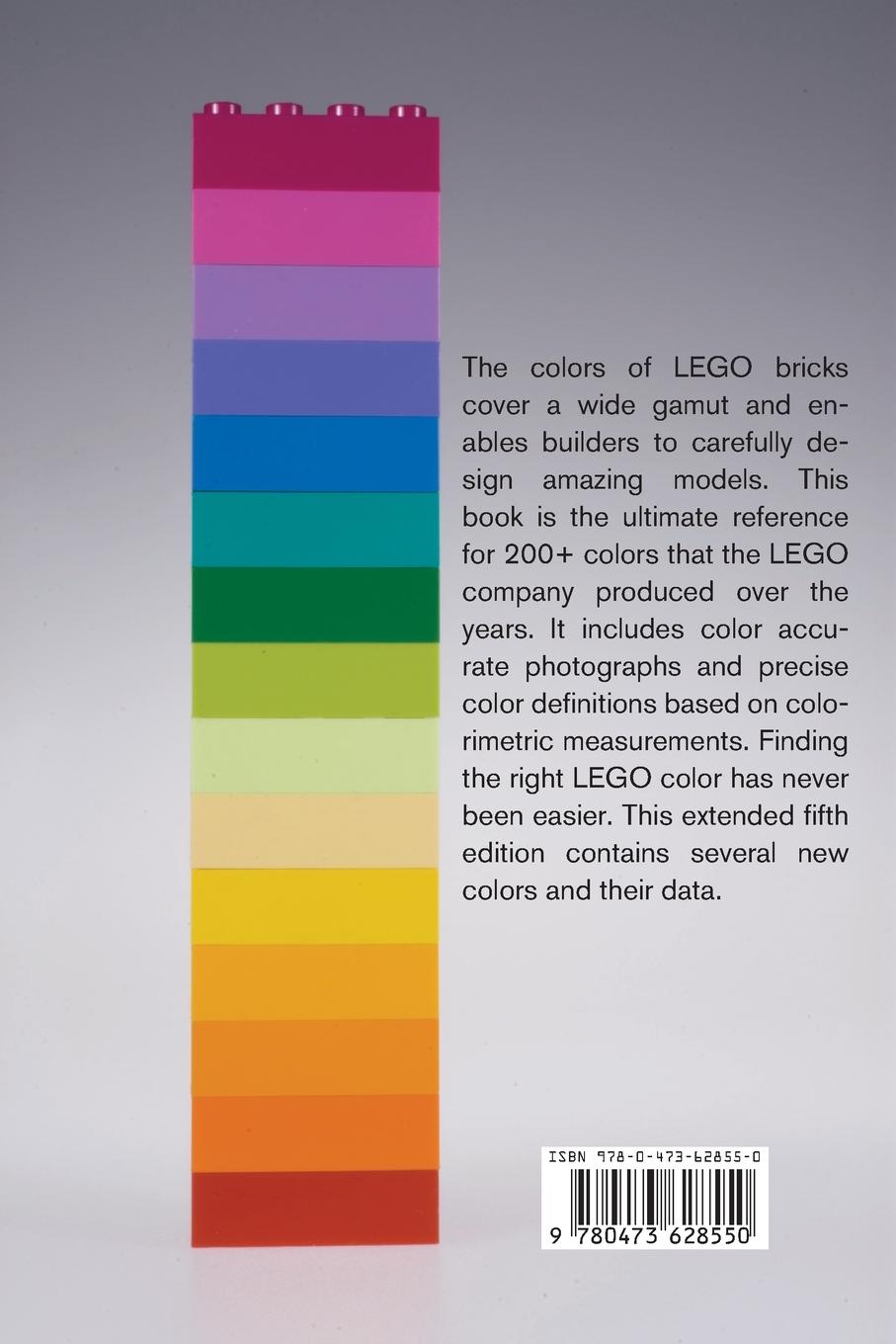 Rückseitencover The Unofficial LEGO Color Guide