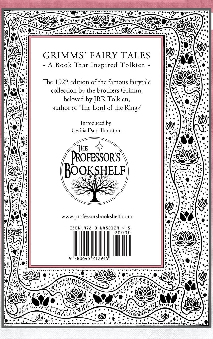 Rückseitencover Grimms' Fairytales - A Book That Inspired Tolkien