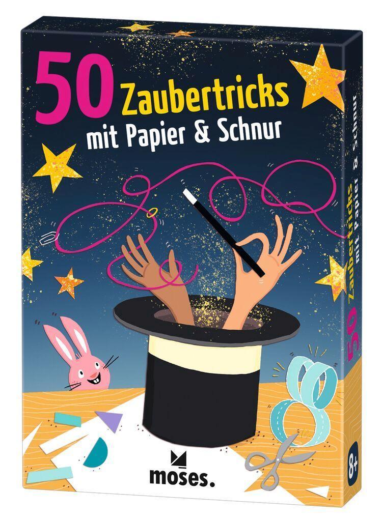 Vorderes Coverbild 50 Zaubertricks mit Papier und Schnur
