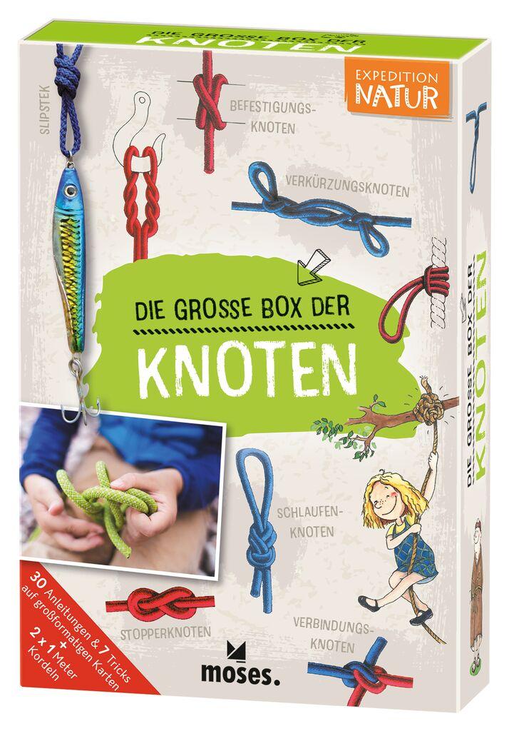 Vorderes Coverbild Expedition Natur Die große Box der Knoten