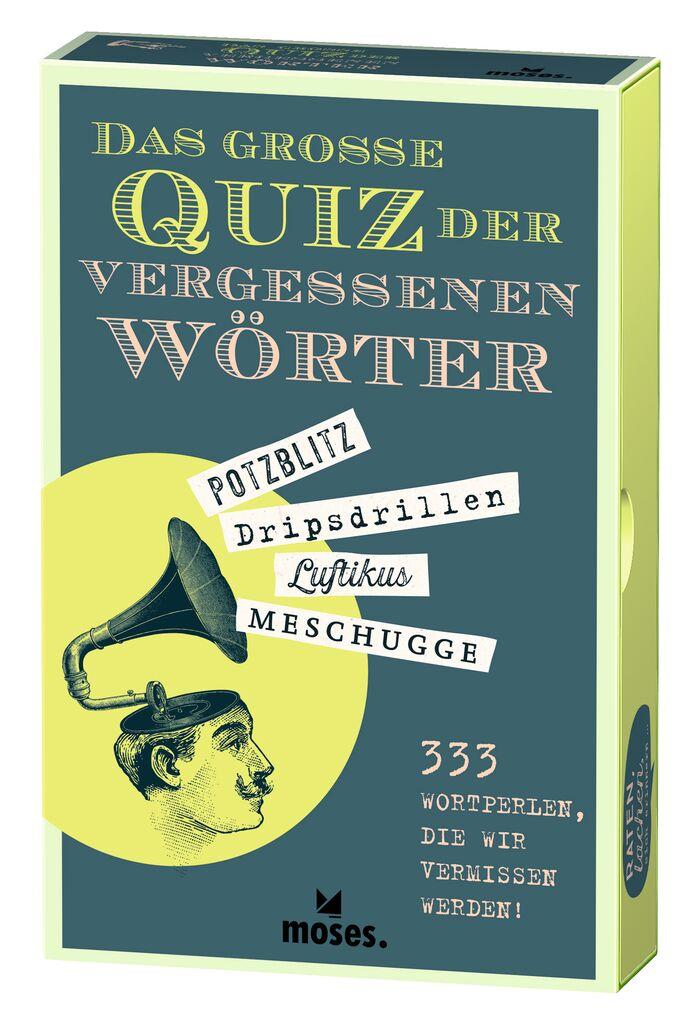 Vorderes Coverbild Das große Quiz der vergessenen Wörter