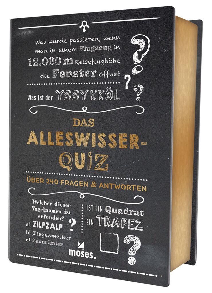 Vorderes Coverbild Quiz-Box Das Alleswisser-Quiz