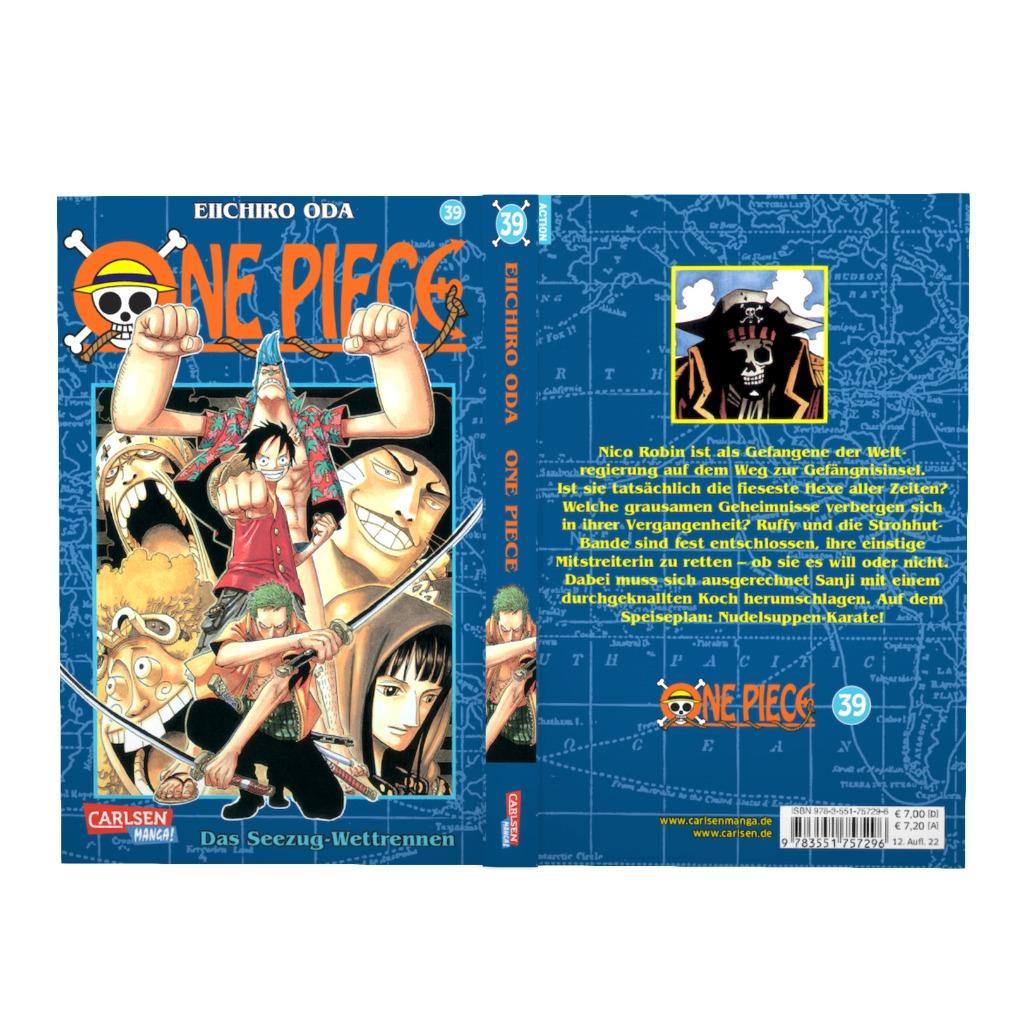 Beispielinhalt (Bild) One Piece 39. Das Seezug-Wettrennen
