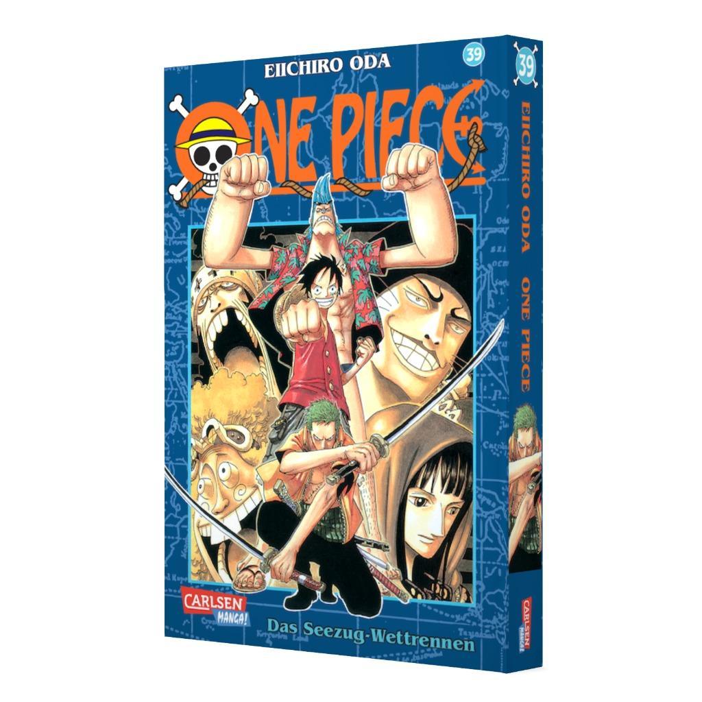 Beispielinhalt (Bild) One Piece 39. Das Seezug-Wettrennen