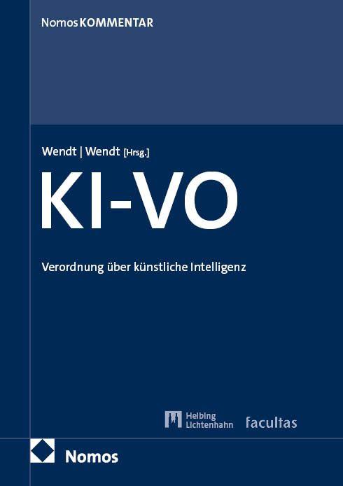 Vorderes Coverbild Verordnung über künstliche Intelligenz: KI-VO